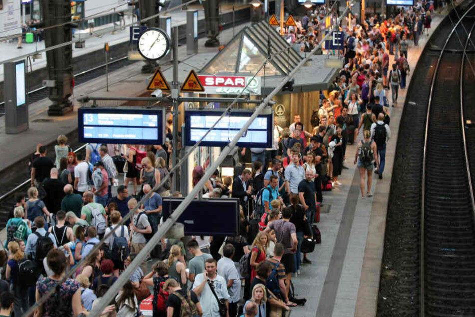 Am Hamburger Hauptbahnhof herrscht besonders im Feierabendverkehr dichtes Gedränge (Archivbild).
