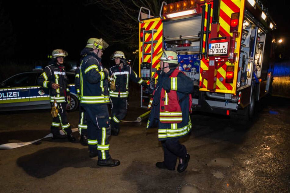 Nach zwei Stunden hatte die Feuerwehr den Brand gelöscht.