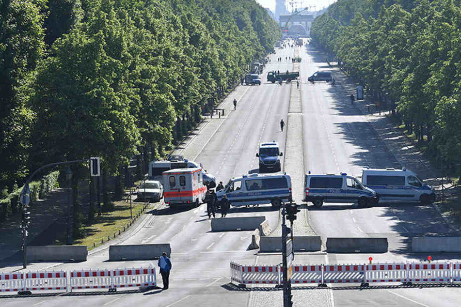 Für einen Monat wird auf der Straße des 17. Juni kein Auto verkehren.