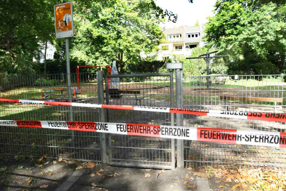 Einige Spielplätze in Aachen waren wegen der Chemie-Attacken gesperrt.