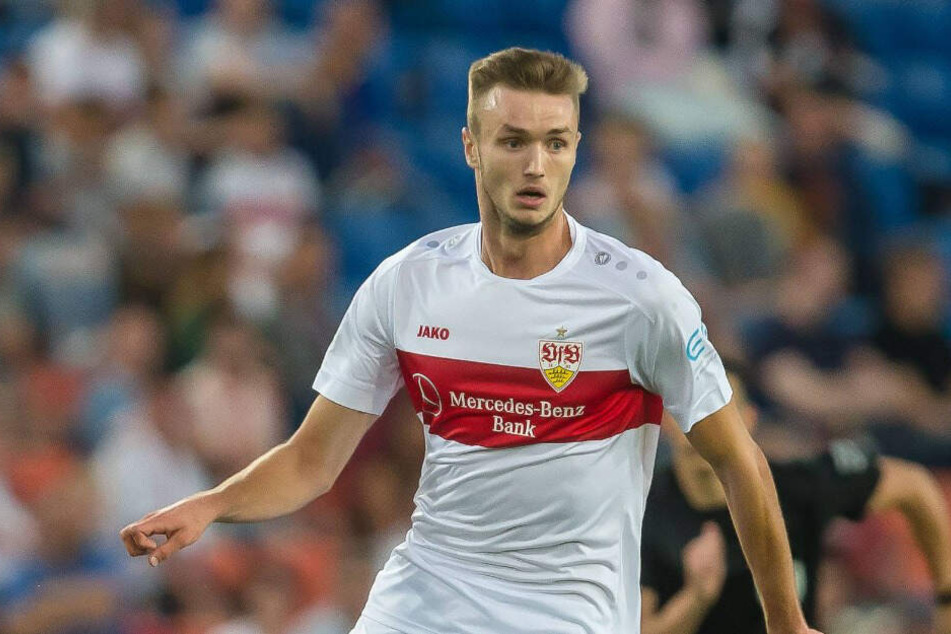 VfB-Spieler Sasa Kalajdzic verdrehte sich beim Test gegen den SC Freiburg das Knie. (Symbolbild)