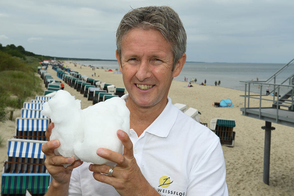 Der Wintersportort, allen voran Hotelchef Jens Weißflog (54), warb mit dem "Oberwiesenthaler Schneezauber" für Urlaub im Erzgebirge.