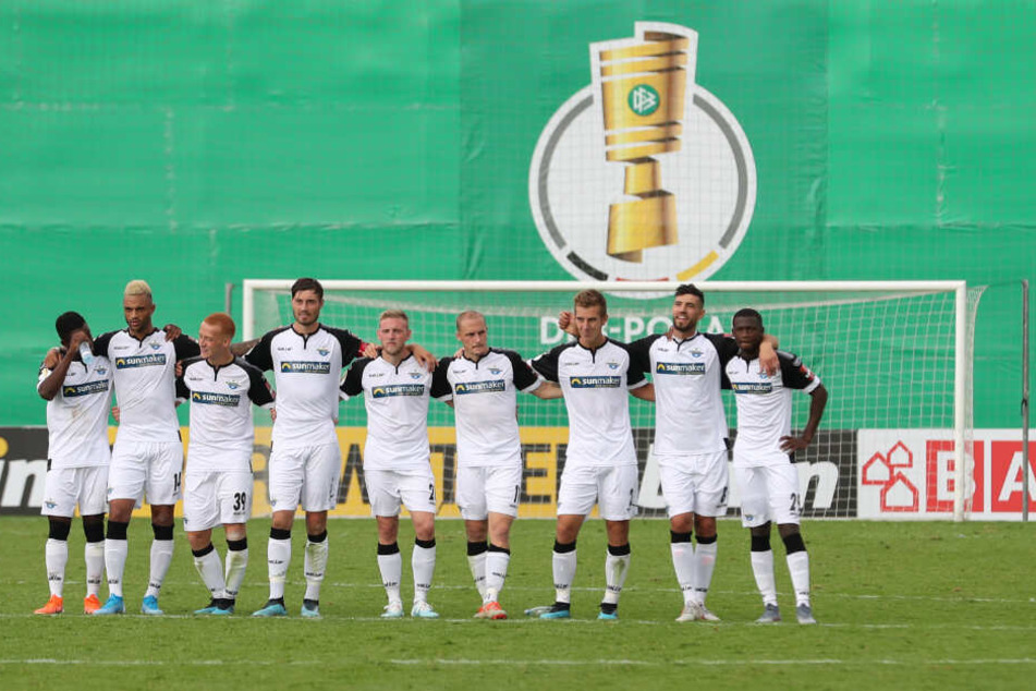 Im DFB-Pokal brachte Rödinghausen den SC Paderborn an den Rand einer Niederlage.