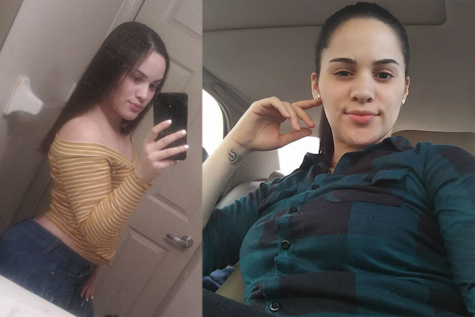 Das Opfer: Anna Marie R. (†27) auf Facebook-Selfies.
