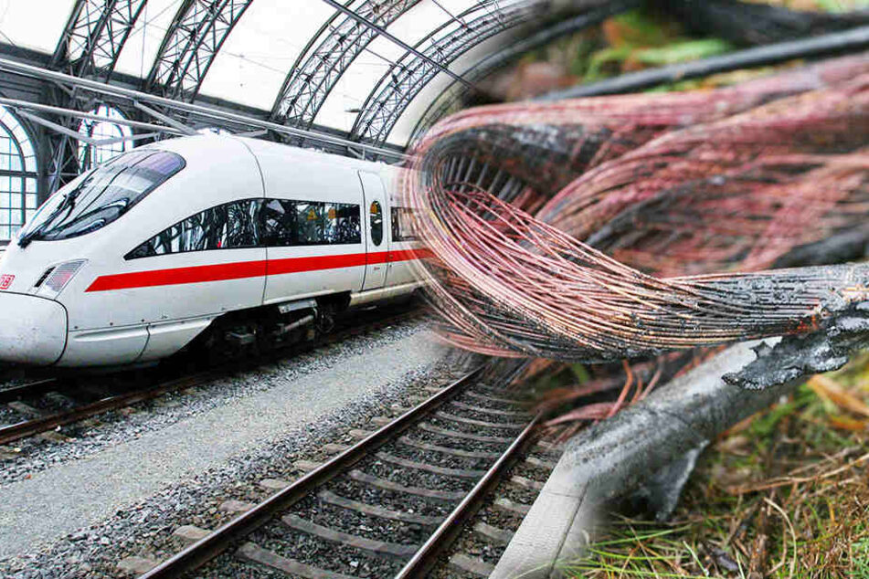 Am Montag gab es offenbar in mehreren deutschen Städten Anschläge auf das Kabelnetz der Deutschen Bahn.