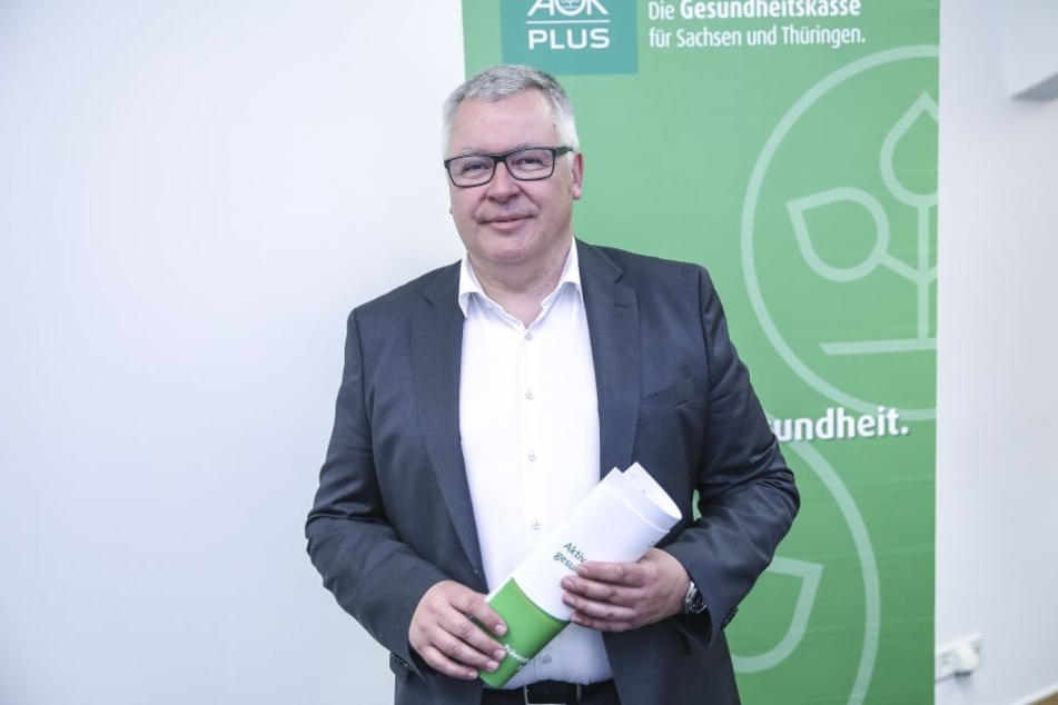 Stefan Knupfer (56), Vorstand der AOK Plus für Sachsen und Thüringen.