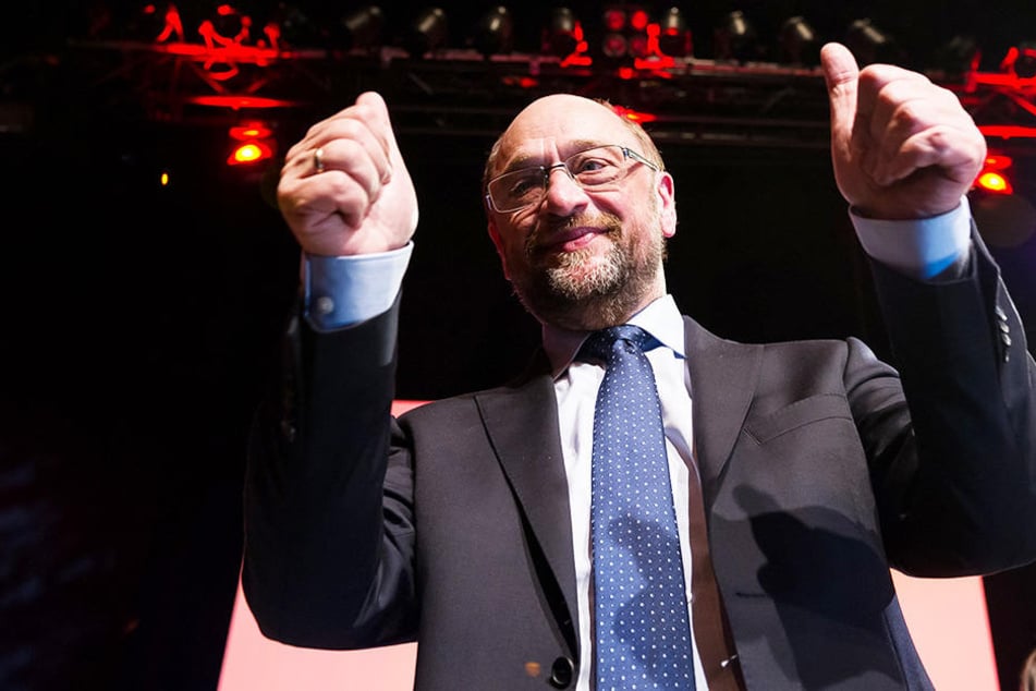 Martin Schulz drückt der SPD in NRW die Daumen.