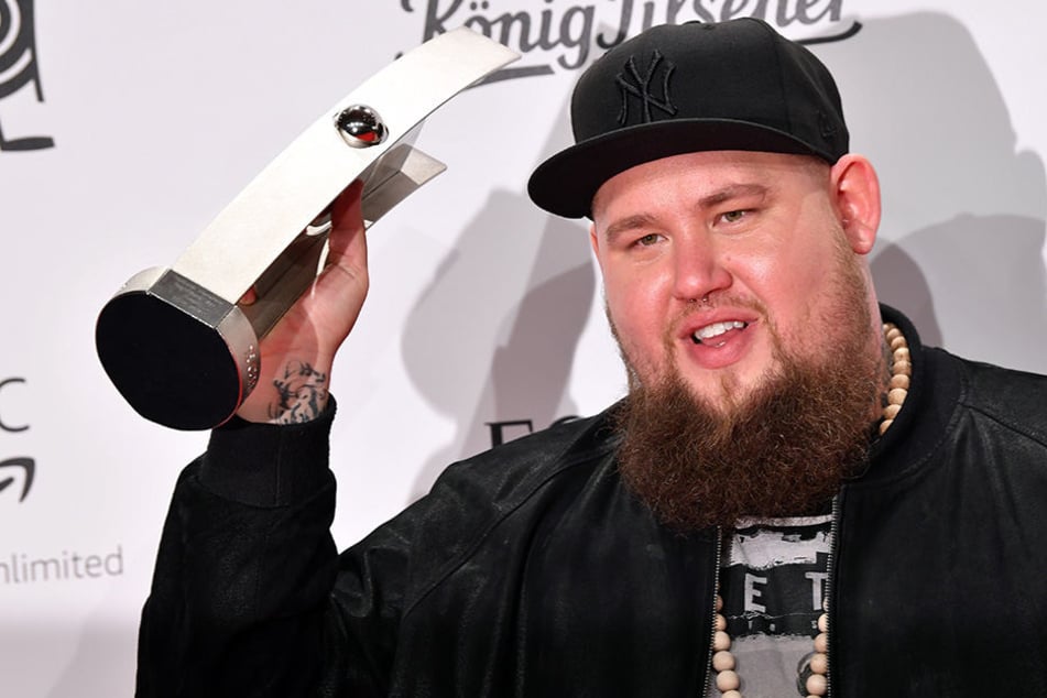Rory Graham, bekannt als Rag'n'Bone Man, bei der 25. Echopreisverleihung am 06.04.2017.