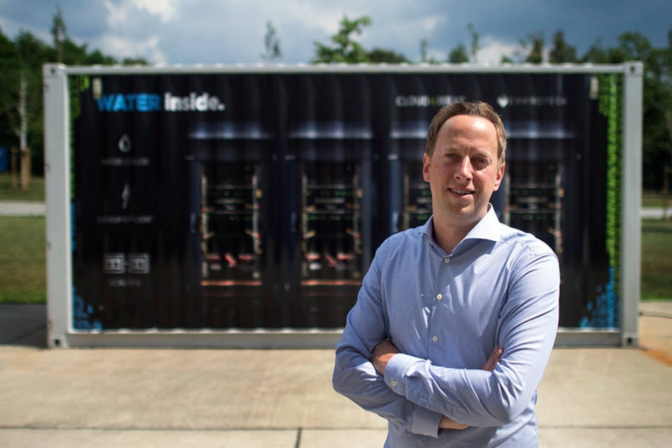 Stolz auf seine Server-Heizungen: Cloud&Heat-Chef Nicolas Röhrs.
