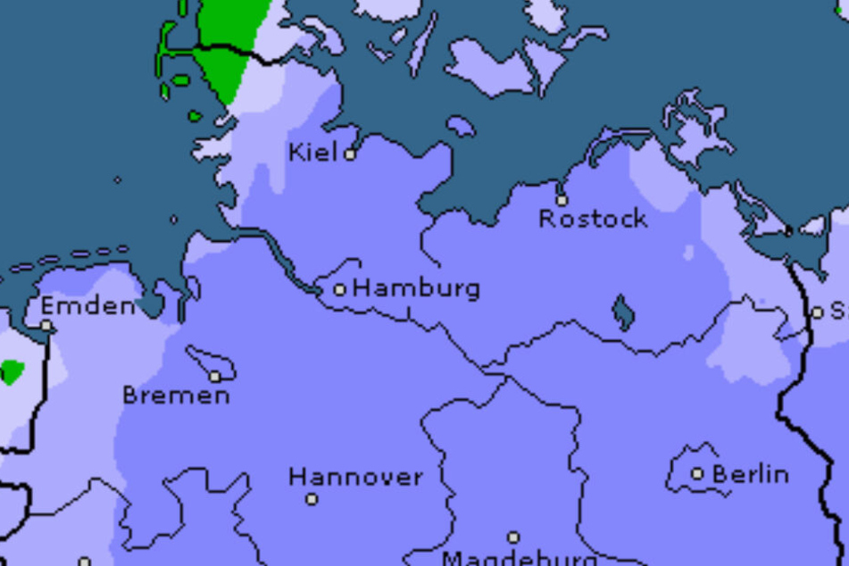 Am Wochenende strömt kalte Luft aus nordöstlicher Richtung zu uns.