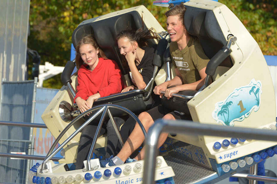 Bis zum 15. Oktober läuft das Herbstvolksfest auf dem Platz der
Völkerfreundschaft.