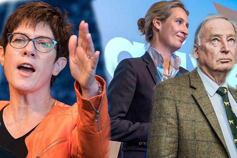 Die saarländische Ministerpräsidentin Annegret Kramp-Karrenbauer (55) findet, dass SPD und Linke eine Verantwortung für den AfD-Erfolg haben.