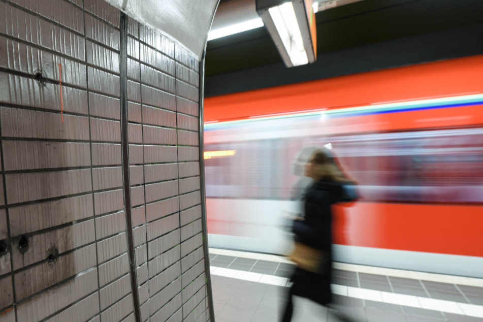 Der Zug bremste in letzter Sekunde (Symbolfoto).