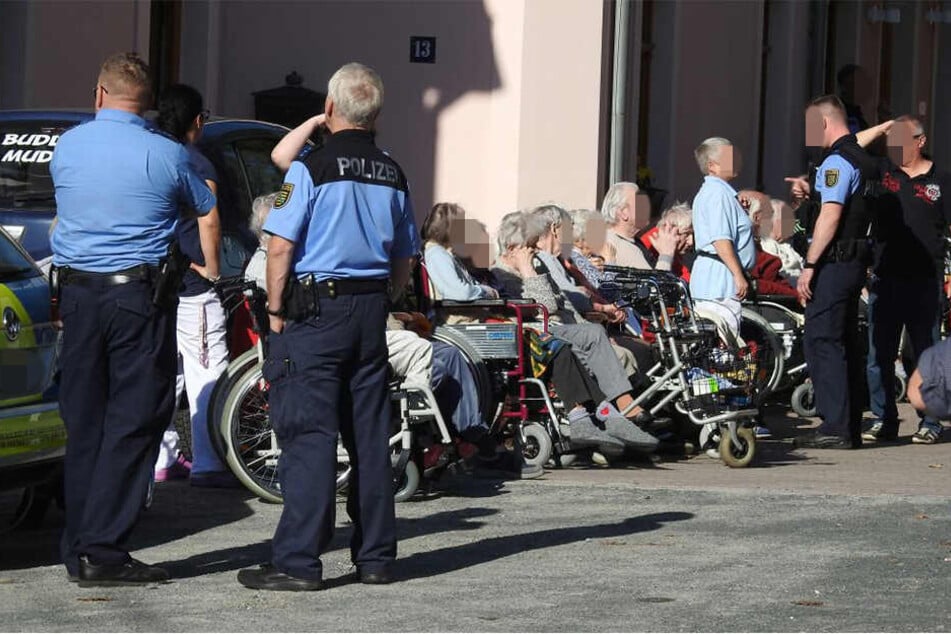 Am Dienstag erhielt ein Seniorenheim in Polenz eine Bombendrohung.