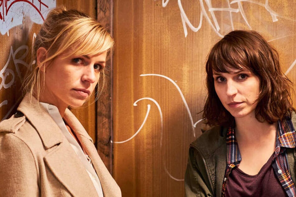 Caroline Erikson (Luna) und Katrin Jaehne (Sophie) ermitteln für die ZDF-Krimiserie "Soko Potsdam".