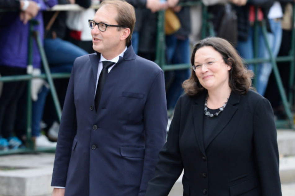 Andrea Nahles (47) und Alexander Dobrindt (47). (Archivbild)