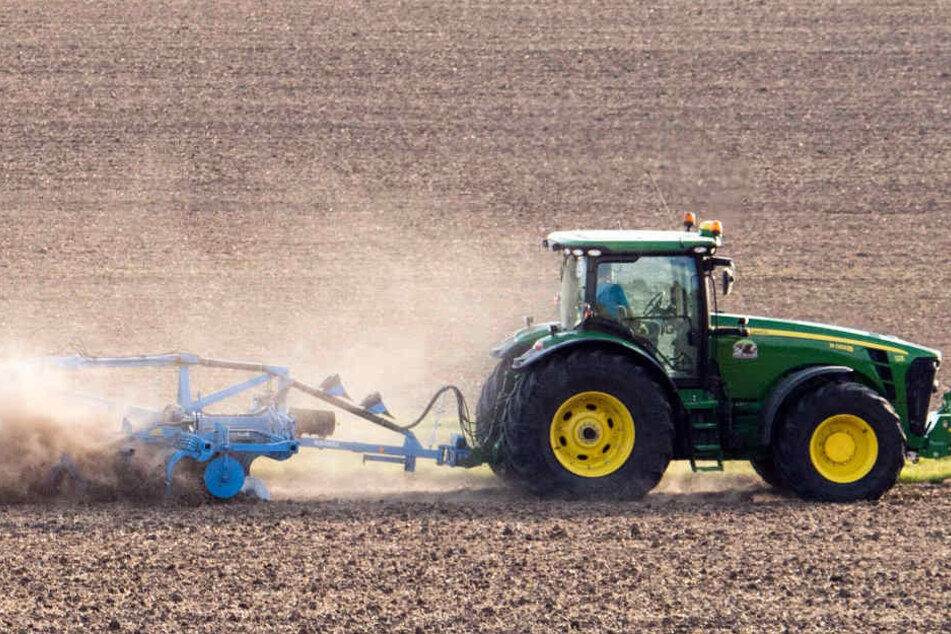 Ab sofort pflügen die Bauern wieder ihre Felder und verteilen Dünger. (Symbolbild)