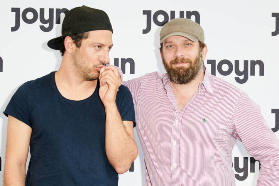 Fahri Yardim und Christian Ulmen beim Start von Joyn im E-Werk.