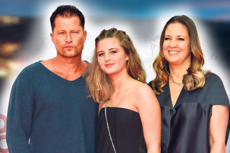 Dana (49, l.) und Til Schweiger (53) feiern dieses
Jahr gemeinsam mit Tochter Emma (15).