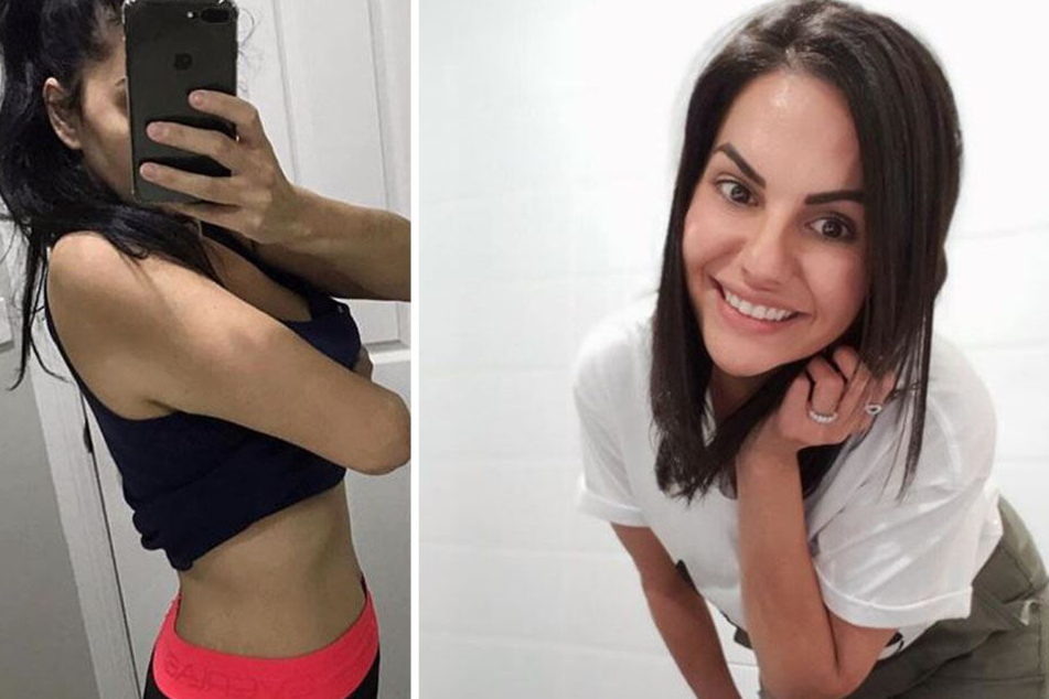 So sieht die 33-Jährige nach der strengen ketogenen Diät aus.