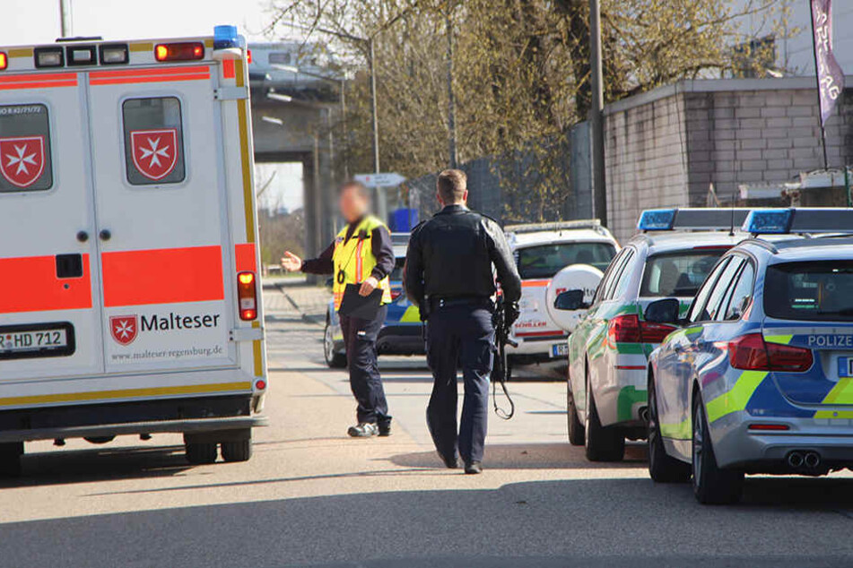 Die Polizei konnte den Jugendlichen schließlich zum Aufgeben bewegen.