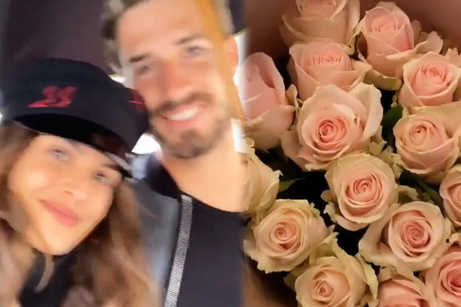 Die Montage zeigt zwei Screenshots aus den Instagram-Storys von Izabel Goulart.