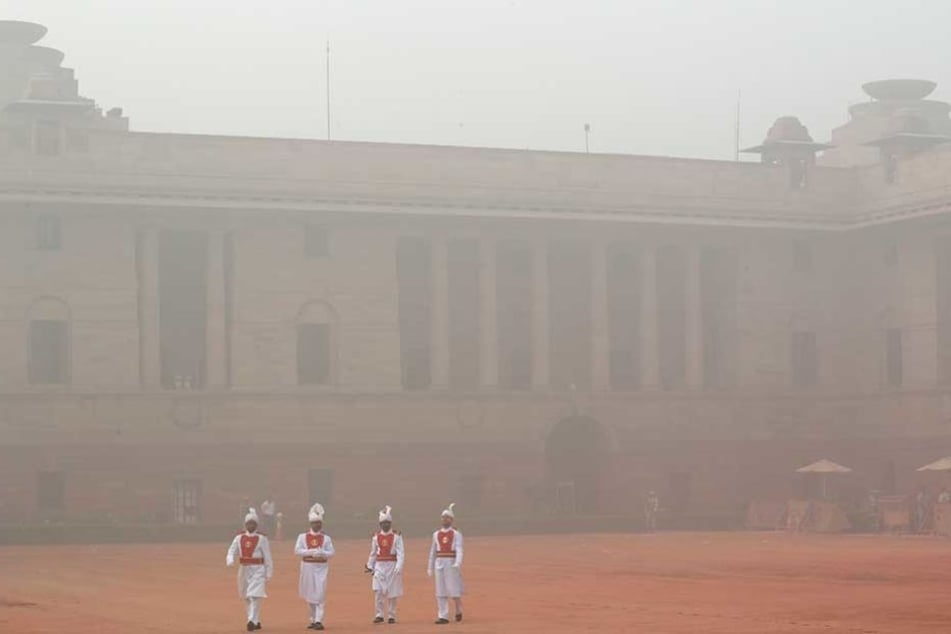 Unfassbarer Smog liegt derzeit über Neu Delhi.