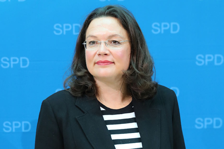 Andrea Nahles (47) ist die neue Fraktionschefin der SPD.