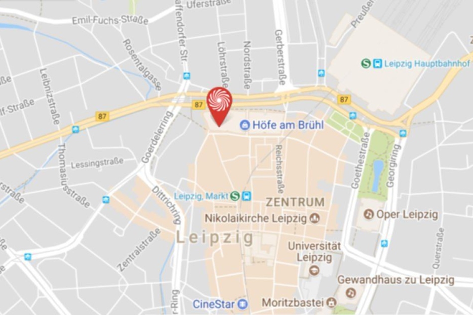 MediaMarkt Leipzig in den Höfen am Brühl.