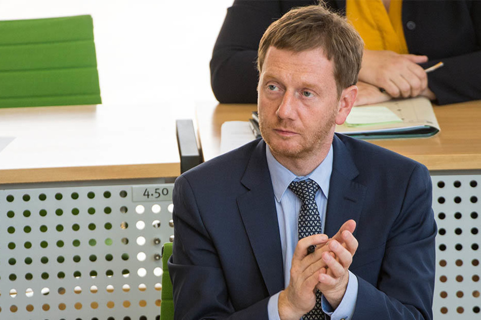 Michael Kretschmer (43) hält nichts von einem Zusammenschluss der Länder.
