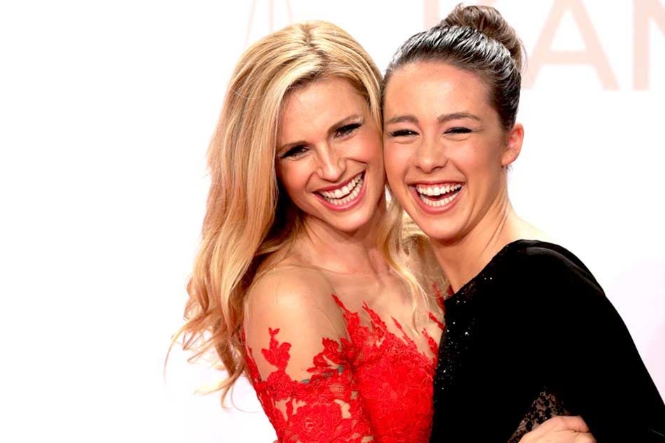 Michelle Hunziker (41, links) mit ihrer Tochter Aurora (21).