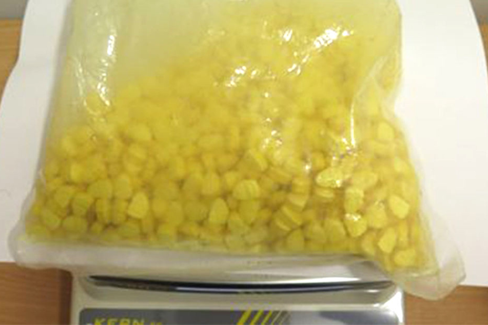 Drogen-Tabletten im Wert von 70.000 Euro wurden entdeckt.