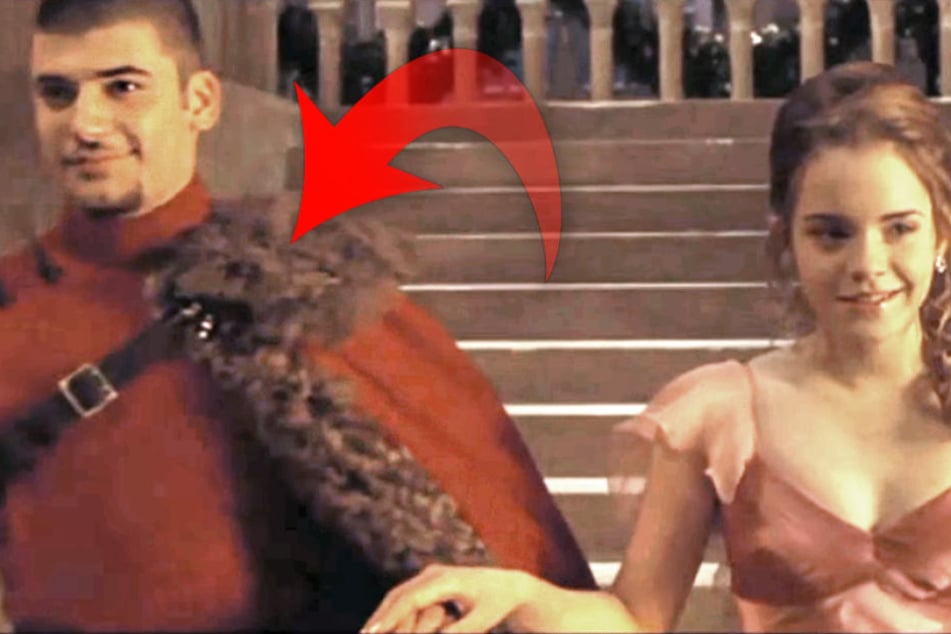 Stanislaw Janewski (heute 31) an der Seite von Emma Watson (heute 27) in "Harry Potter und der Feuerkelch".
