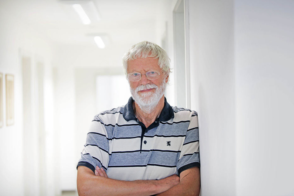 Peter Bartels (73) vom Mieterverein Dresden und Umgebung kritisiert die Vonovia.