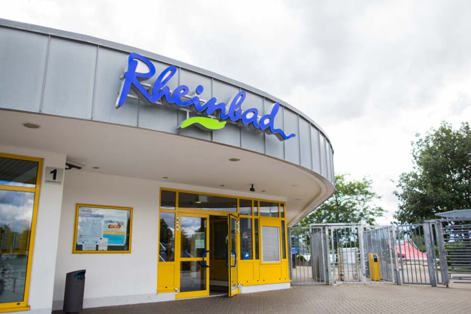Das Rheinbad in Düsseldorf.