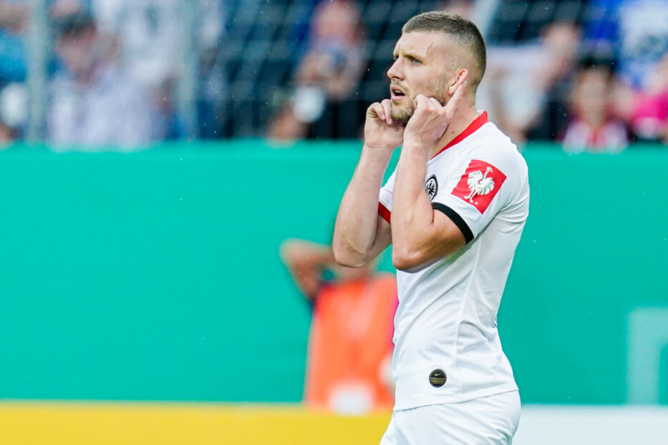 Viele Diskussionen gab es im Vorfeld der Partie um Eintracht-Stürmer Ante Rebic.