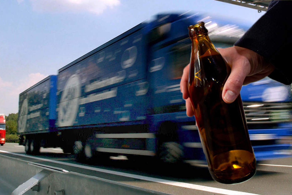 Der betrunkene Brummi-Fahrer stellte seinen Lkw einfach auf der dem Standstreifen ab.
