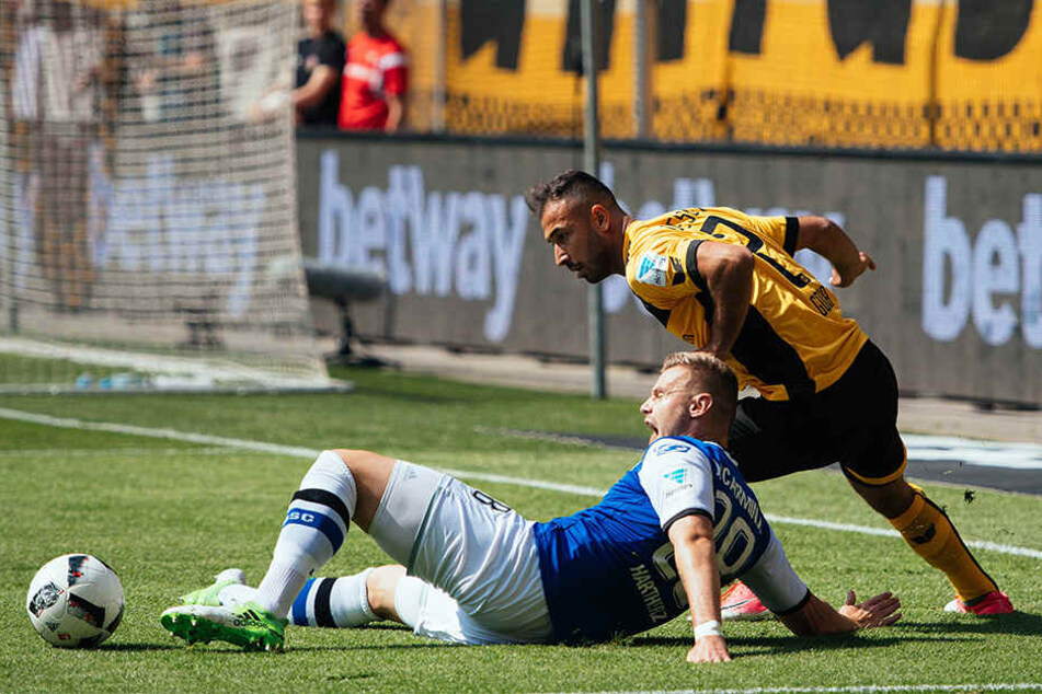 Keinen Ball gab der DSC verloren.