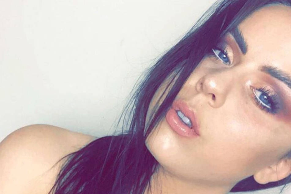 Hayley Johnson auf einem Selfie.