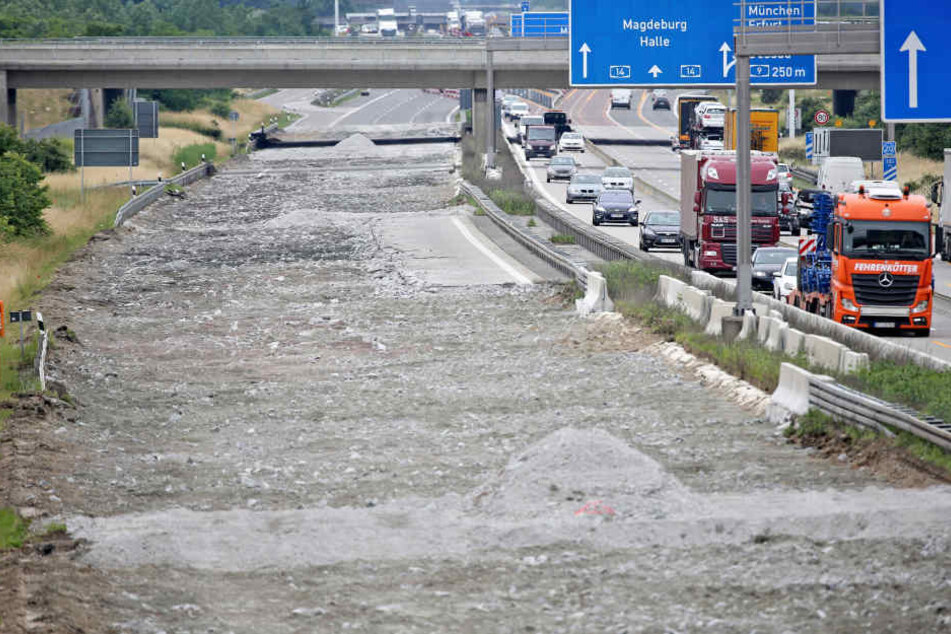 Auf der A14 von Dresden Richtung Magdeburg heißt es ab dem 24. April: Immer mit der Ruhe! (Symbolbild)