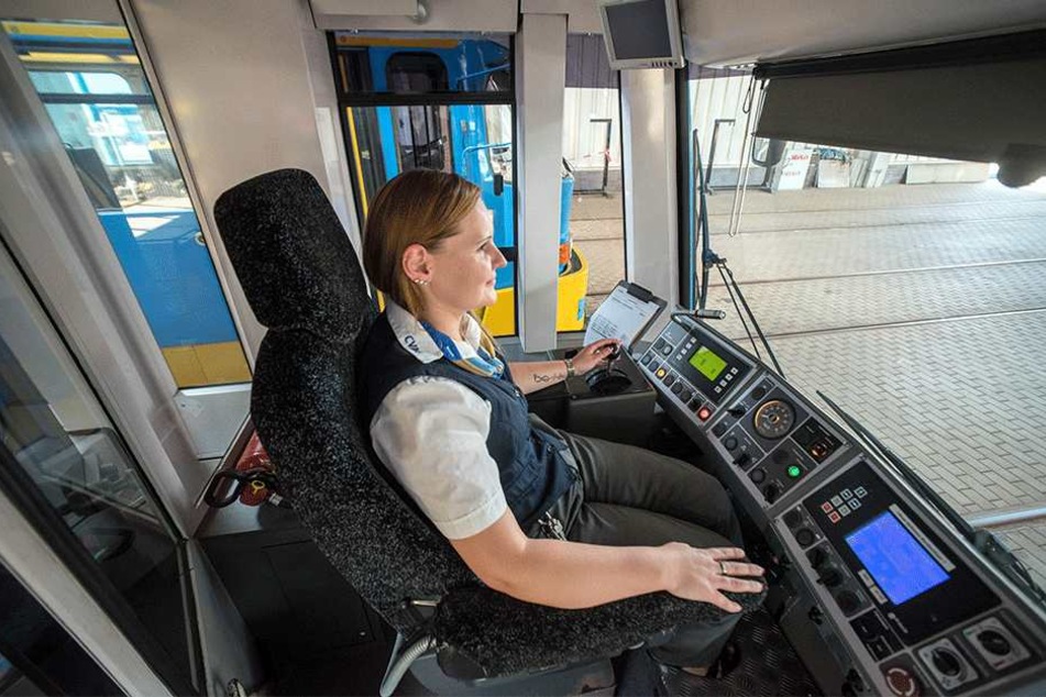 Anlauf (31) macht das Straßenbahnfahren Spaß.