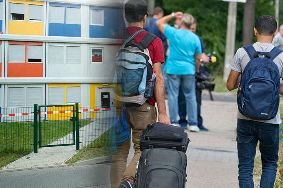 Findet das Land Berlin keine neuen Unterkünfte, landen 900 Flüchtlinge auf der Straße. (Bildmontage)