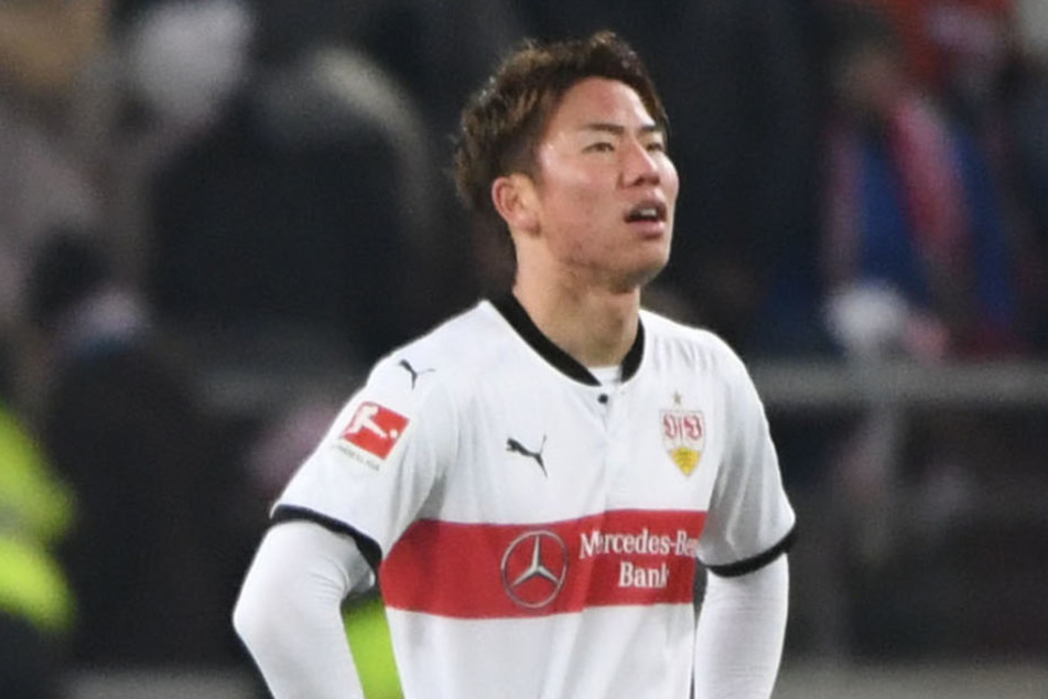 Takuma Asano ist nicht glücklich beim VfB. (Archivbild)