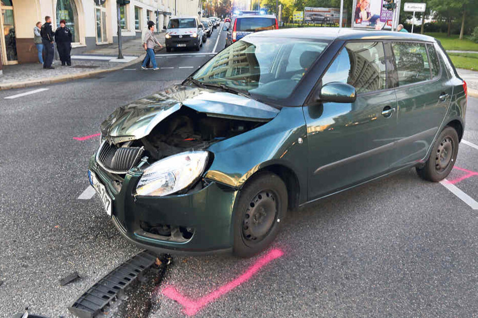 Durch Ampelausfall kam es wieder zu einem Unfall.