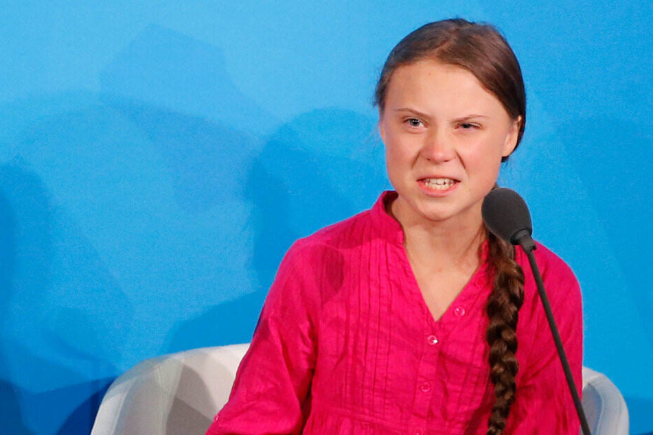 Greta Thunberg beim UN-Klimagipfel in New York.