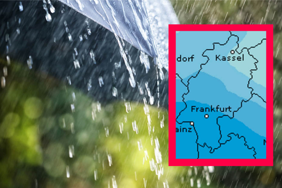 Der Samstag in Frankfurt und Rhein-Main könnte ziemlich verregnet werden.