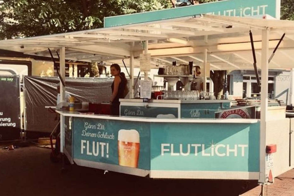 Am Siggi wird jetzt "Flutlicht" ausgeschenkt.