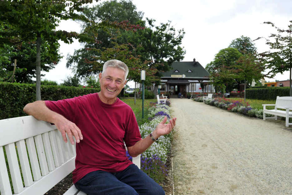 Peter Goller (70) ist Vereins-Chef in der Sparte "Sonnige Höhe".