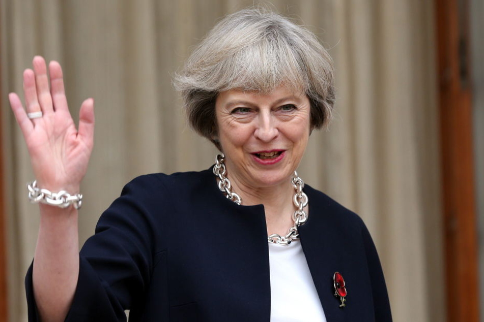 Die britische Premierministerin Theresa May (60).