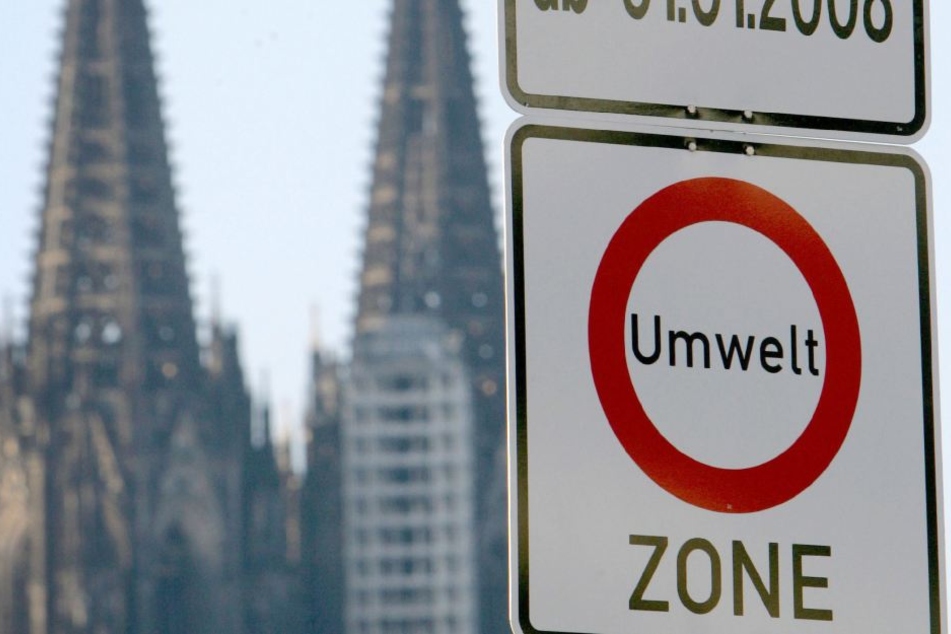 In Köln ist die Luft weiterhin belastet. (Symbolbild